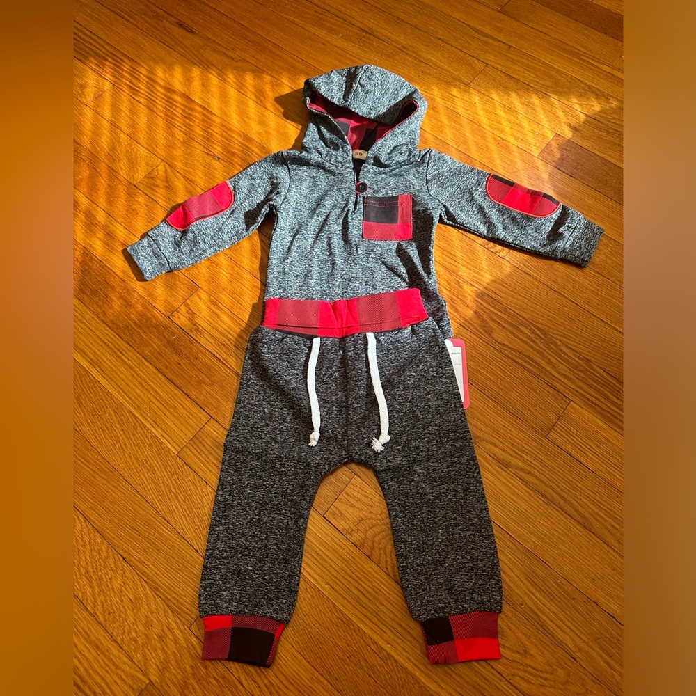 NWT PatPat brand 3-6 months baby boys sweat set